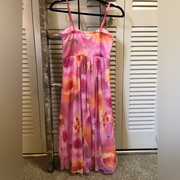 90s Y2K Floral Midi Dress from Fanny Fashion - Picture 3 of 5